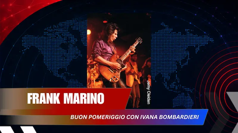 Ivana Bombardieri intervista la leggenda del rock, Frank Marino